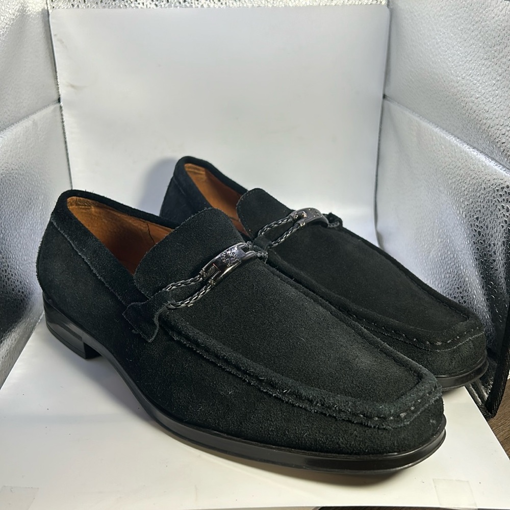 Stacy Adam’s NWOT men’s black suede loafer size 12 in excellent condition